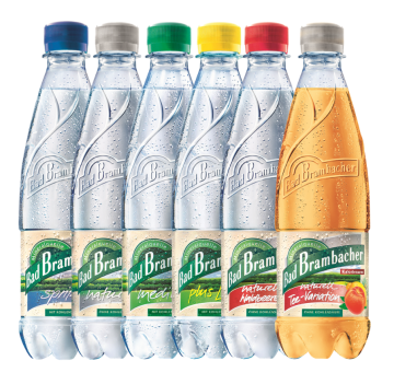 Minerální vody a vody plus ovoce - Neperlivá